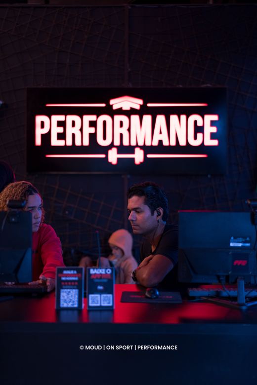 Recepção da Academia Performance