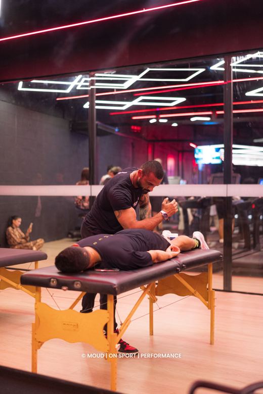 Massagem na recovery zone