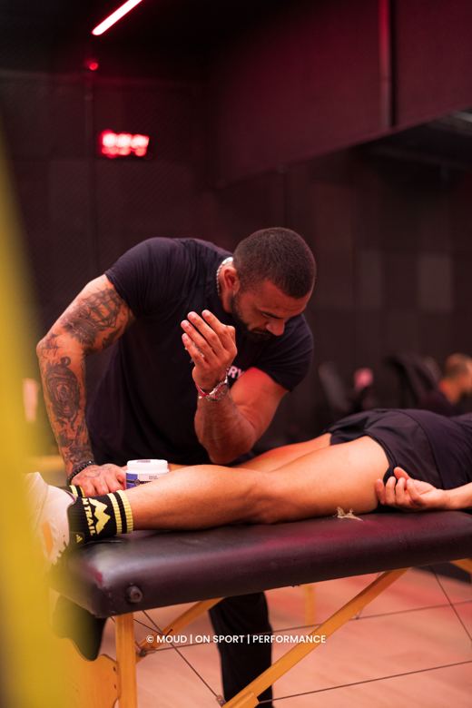 Massagem na recovery zone