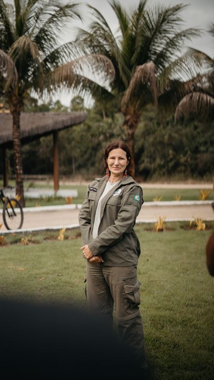 Representante do Parque Nacional do Pau Brasil