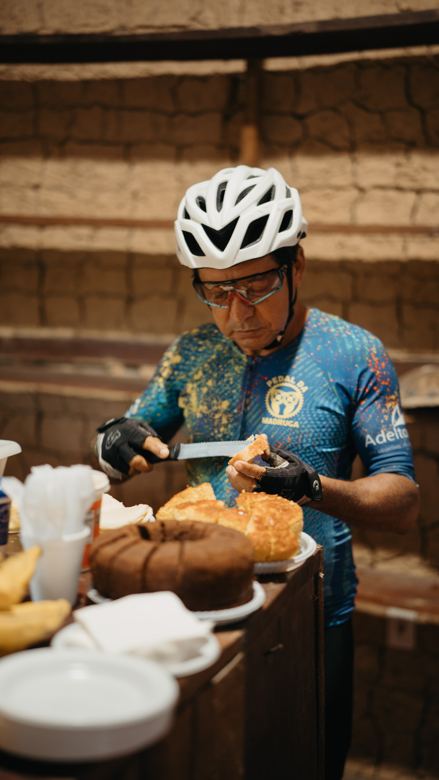 Café da manhã depois do pedal