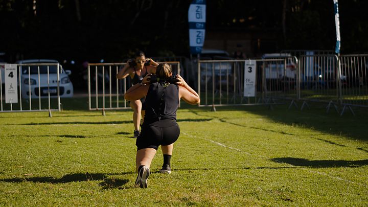 Corrida com o kettlebell
